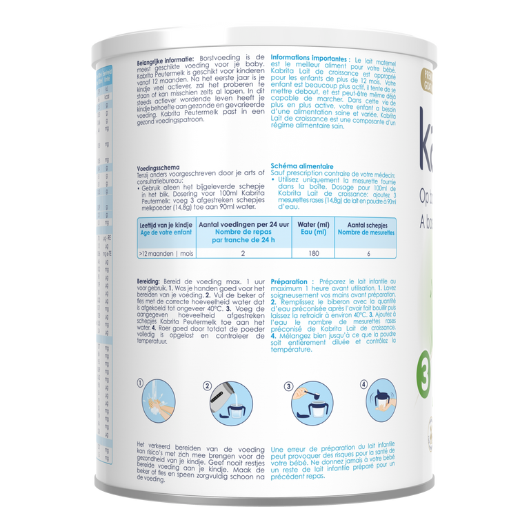 Kabrita 3 Kindermilch 800g NL/FR 2.0