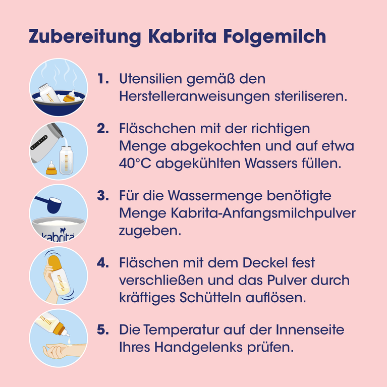Kabrita 2 Folgemilch 800g DE/EN 6-pack