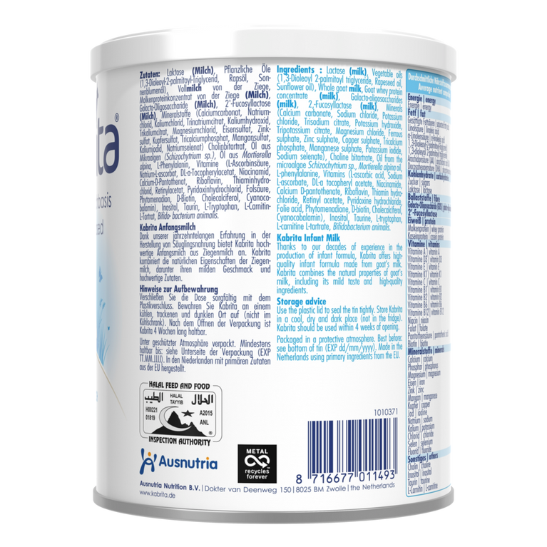 Kabrita 1 Pre Anfangsmilch 400g