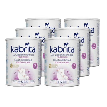 Kabrita 2 Folgemilch 800g DE/EN 6-pack